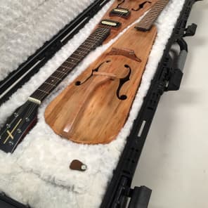 Custom Vintage 120 Year Old Violin Case Guitars - Electric & Acoustic with Custom Case image 7