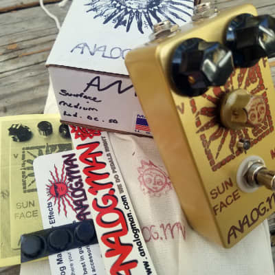 NEW! Analogman Sun Face 2SB175 Germanium Fuzz | Reverb