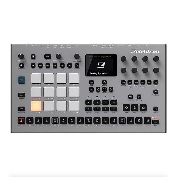 Elektron Analog Rytm MKII 8-Voice Analog Drum Computer & Sampler Elektron Analog Rytm MKII 8-Voice Analog Drum Computer & Sampler