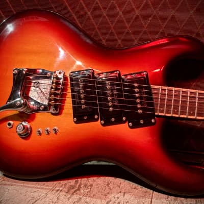 Mosrite VIII 1984 - Red burst/ Sunburst. image 21