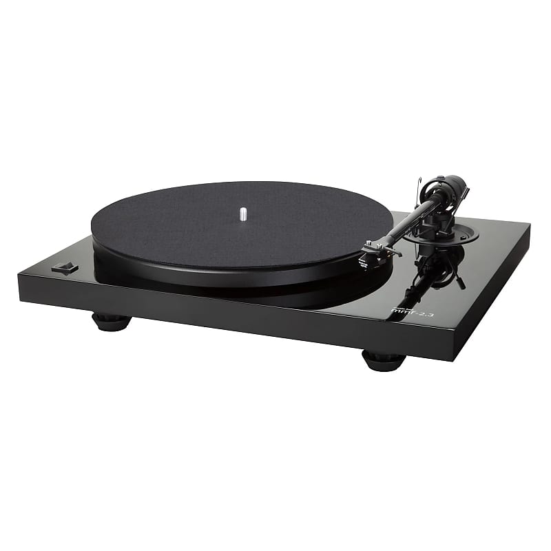 Music Hall mmf-2.3 turntable - Piano Black - Warranty - Free Shipping image 1