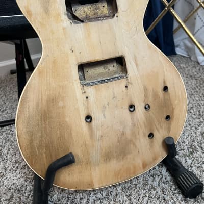 Gibson Les Paul Deluxe 1970 1972 Body Neck Project Husk image 2