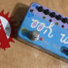 2001 ZVex Ooh Wah Myrold Hand Painted Tremolo / Wah Random Sequencer Guitar Effects Pedal