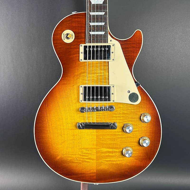 Used Gibson Les Paul Standard 60s Iced Tea REPAIRED HEADSTOCK w/case TSU19779 image 1