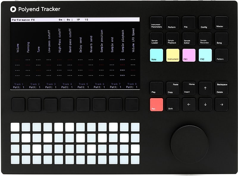 Polyend Tracker Tabletop Sampler  Wavetable Synthesizer and Sequencer - Black image 1