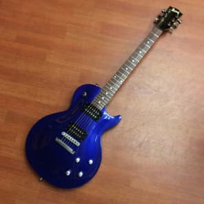 Burny LG-480 Blue Les Paul style Good condition Freeship from 