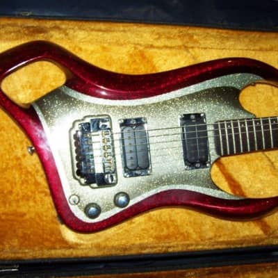 De Lacugo  Excelsior custom handmade electric Guitar  1994  sn 007 of  30  w/ SKB case TDL for sale