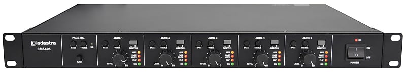 Adastra RMS605 Amplifier 100V - 5 x 60W image 1