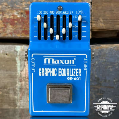 Reverb.com listing, price, conditions, and images for maxon-ge601-graphic-equalizer