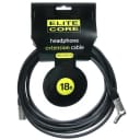 Elite Core HEX18 18' Headphone Extension Cable (1/4" TRS R/A - 3.5MM Female)