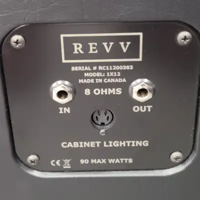 REVV G20 2-Channel 20-Watt Guitar Amp Head with Reactive Load and Virtual Cabinets With Matching 1x12 Cab image 9