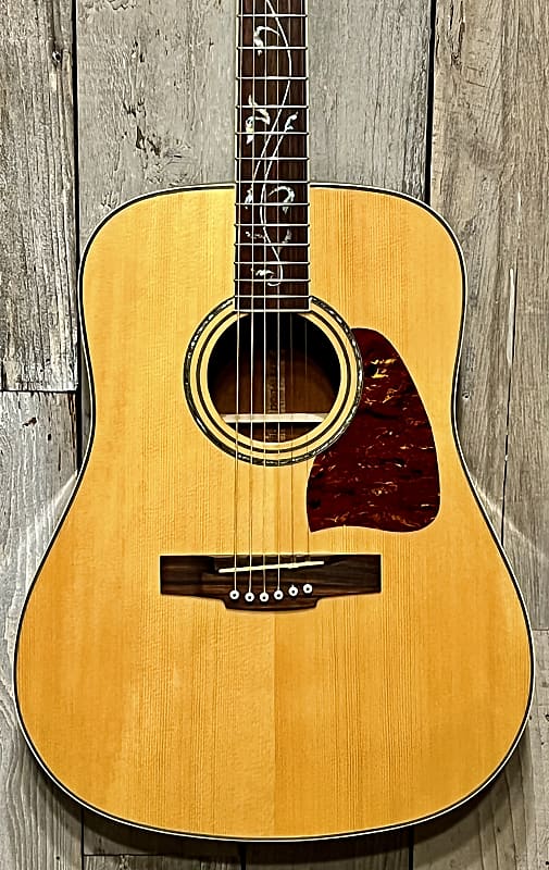 Excellent Ibanez AW40-NT Art Wood Acoustic W / Tree Of Life