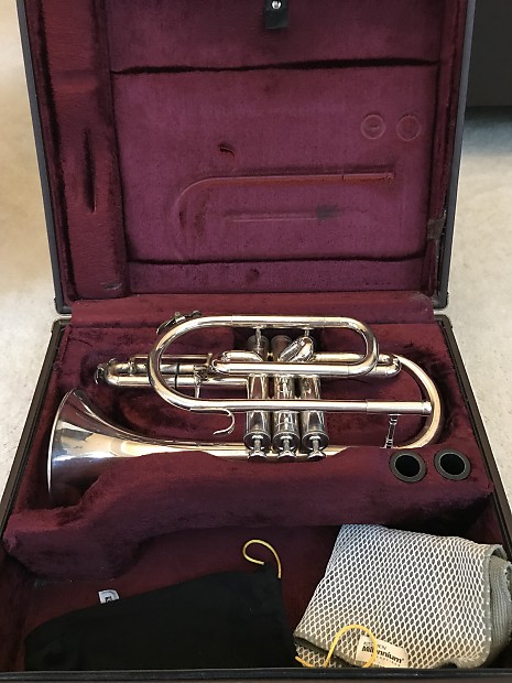 Boosey Hawkes Besson 700 International Series Bb Cornet 1992 Silver Plated