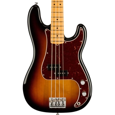 Fender American Professional II Precision Bass, Maple Fingerboard, 3 Tone Sunburst for sale