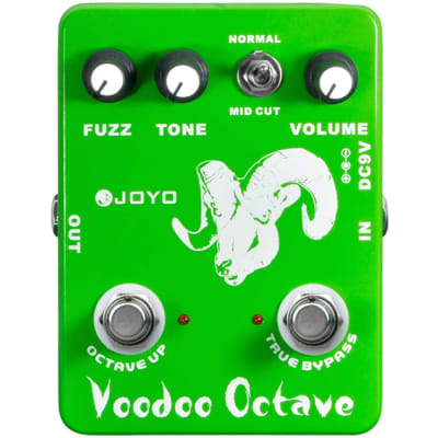Joyo JF-12 Voodoo Octave Divider and Fuzz Guitar Effects Pedal for sale