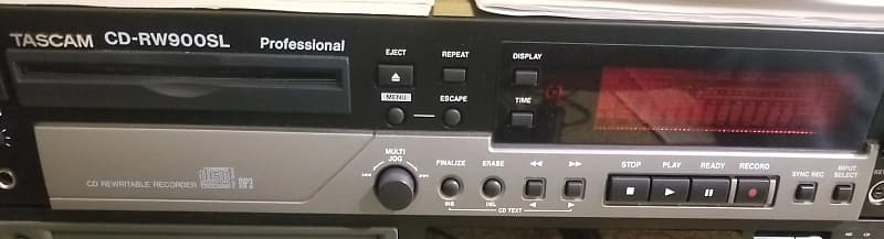 TASCAM CD-RW900SL 2000's Black | Reverb