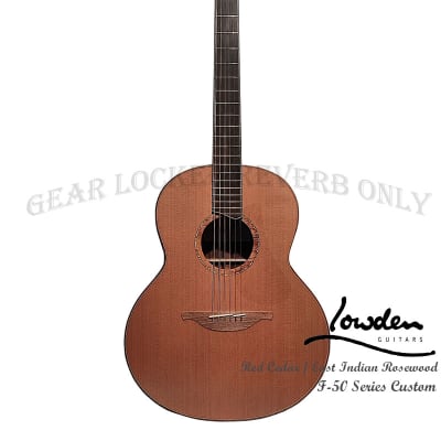 Lowden F-50 custom Master Grade Red cedar & East Indian rosewood guitar image 2