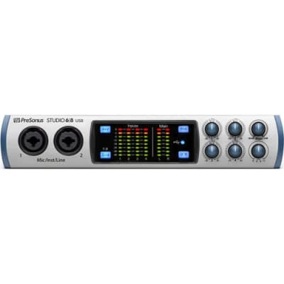 PreSonus Studio 68 - 6x6 192 kHz, USB 2.0 Audio/MIDI Interface image 1