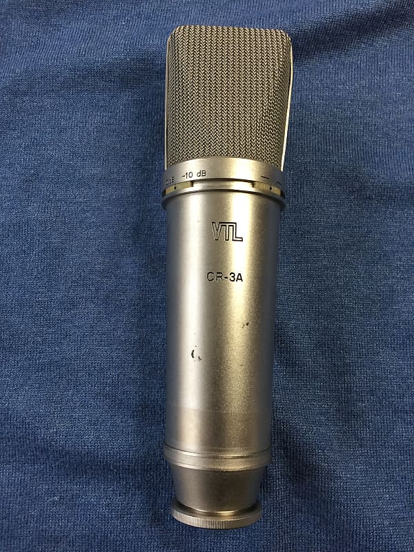 PAIR Langevin VTL CR3A CR-3A 1990 silver mics