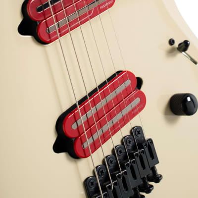 Cort X700 Mutility II Multi-Scale Solid Body Electric Guitar, Military Beige (MUTILITYII-MBG) image 4