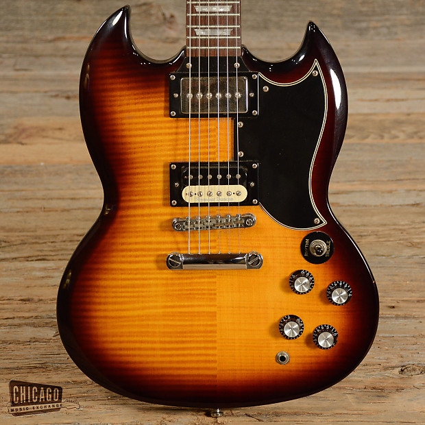 Epiphone SG Sunburst w Upgraded Pickups USED s844