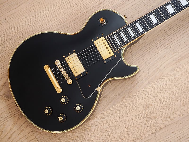 1979 Yamaha LP-800C Lord Player Custom Black Beauty Electric Guitar Ebony  Japan, Matsumoku