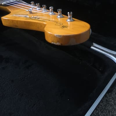 Warmoth/Fender P90 Jazzmaster Fiesta Red W/ HSC image 8