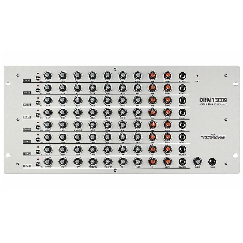 Vermona DRM1 MKIV Analog Drum Synthesizer with Trigger Inputs image 1