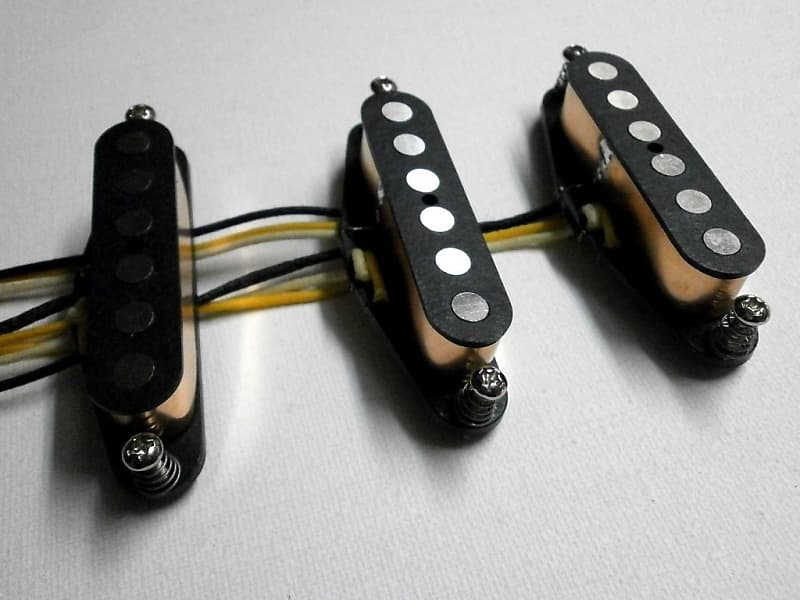 Stratocaster Schecter F500T Clones Hand Wound Alnico 5 Pickups by Q pickups  F500-T Coil Tapped