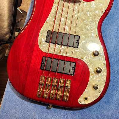 Squier Pro Tone Precision Bass V 1997 | Reverb