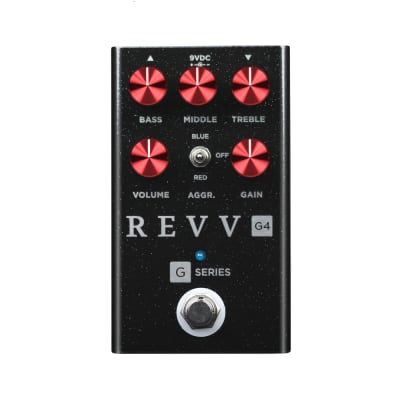 ギター REVV G4 Revv G4 Red Channel Preamp/Overdrive/Distortion Pedal
