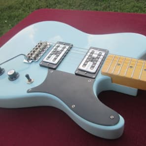Blue Frog Custom Shop Made in USA Hybrid Single Cutaway Electric Guitar Hybrid Tele/lp/strat 2015 image 9