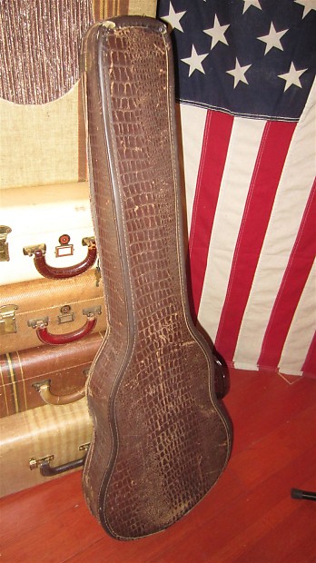 Vintage Original Gibson, hard shell case, stone,Les Paul 1959 Sunburst