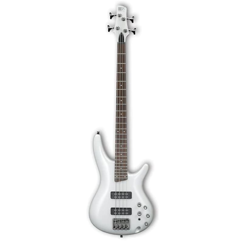 Ibanez Standard SR300E - Pearl White Bass Guitar image 1
