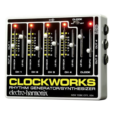 Electro-Harmonix EHX Clockworks Rhythm Generator / Synthesizer Pedal image 1