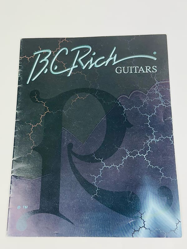 B.C. Rich FullColor Catalog 1998 Reverb
