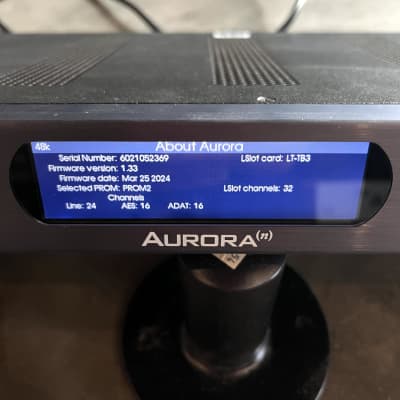 Lynx Aurora (n) TB3 24 Analog I/O + ADAT/AES I/O image 10