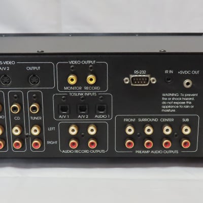 Acurus By Mondial Act 3 Surround Processor Preamplifier - Preamp w/ Remote image 6