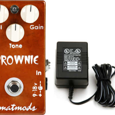 CmatMods Brownie Distortion Pedal Bundle Brown | Reverb