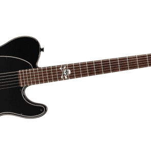 Fender Squier Avril Lavigne Telecaster Black Skull Inlay | Reverb