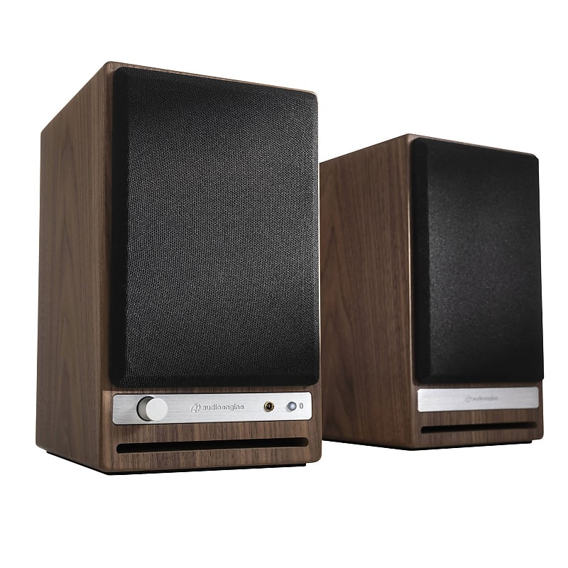 Audioengine: HD4 Powered Bluetooth Speakers - Walnut | Reverb