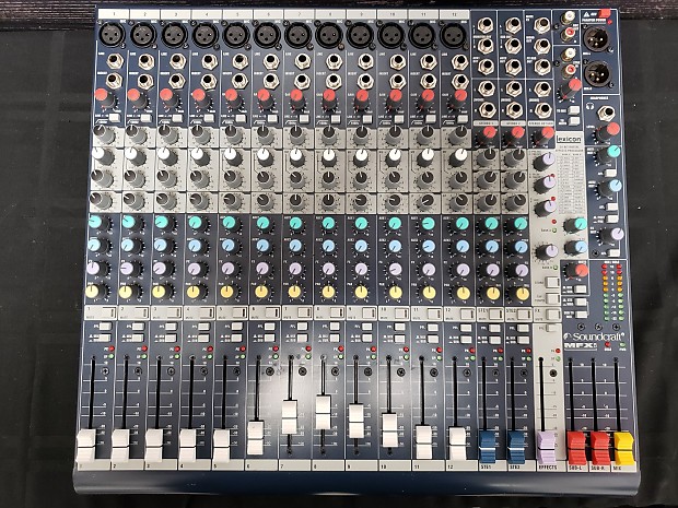 Soundcraft MFXi 12-Channel Mixer with Lexicon Effects image 2