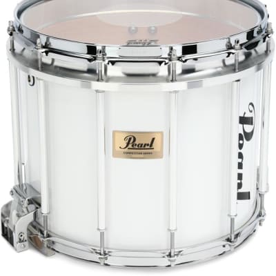Pearl Competitor CMSX Marching Snare Drum - 13 x 11 inch - Pure White image 1