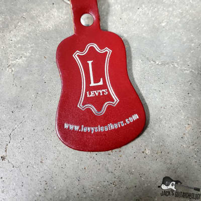 Levy's Leather Guitar Keychain (2018) image 3