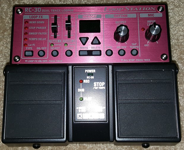 Boss RC30 Loop Station w/Boss power supply Reverb