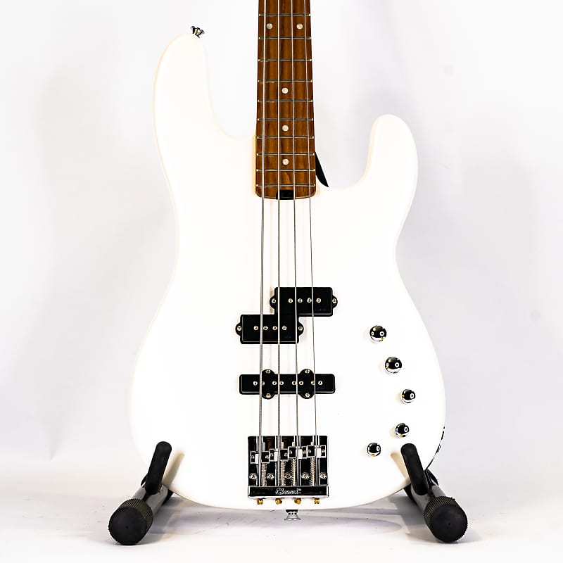 Charvel Pro-Mod San Dimas Bass PJ IV with Case - Metallic Pearl image 1