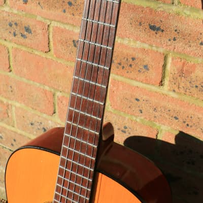 GREAT ANGELICA FAN-BRACED GUITAR Made In Korea VINTAGE EXCELLENT CONDITION Classical ACOUSTIC GUITAR image 3