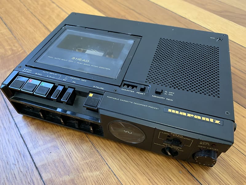 Marantz PMD221 Black Reverb
