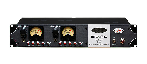 A-Designs Audio MP-2A Stereo Tube Mic Preamp image 1