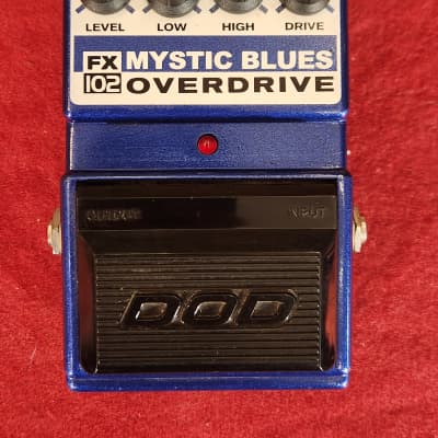 DOD FX102 Mystic Blues Overdrive - Pedal on ModularGrid